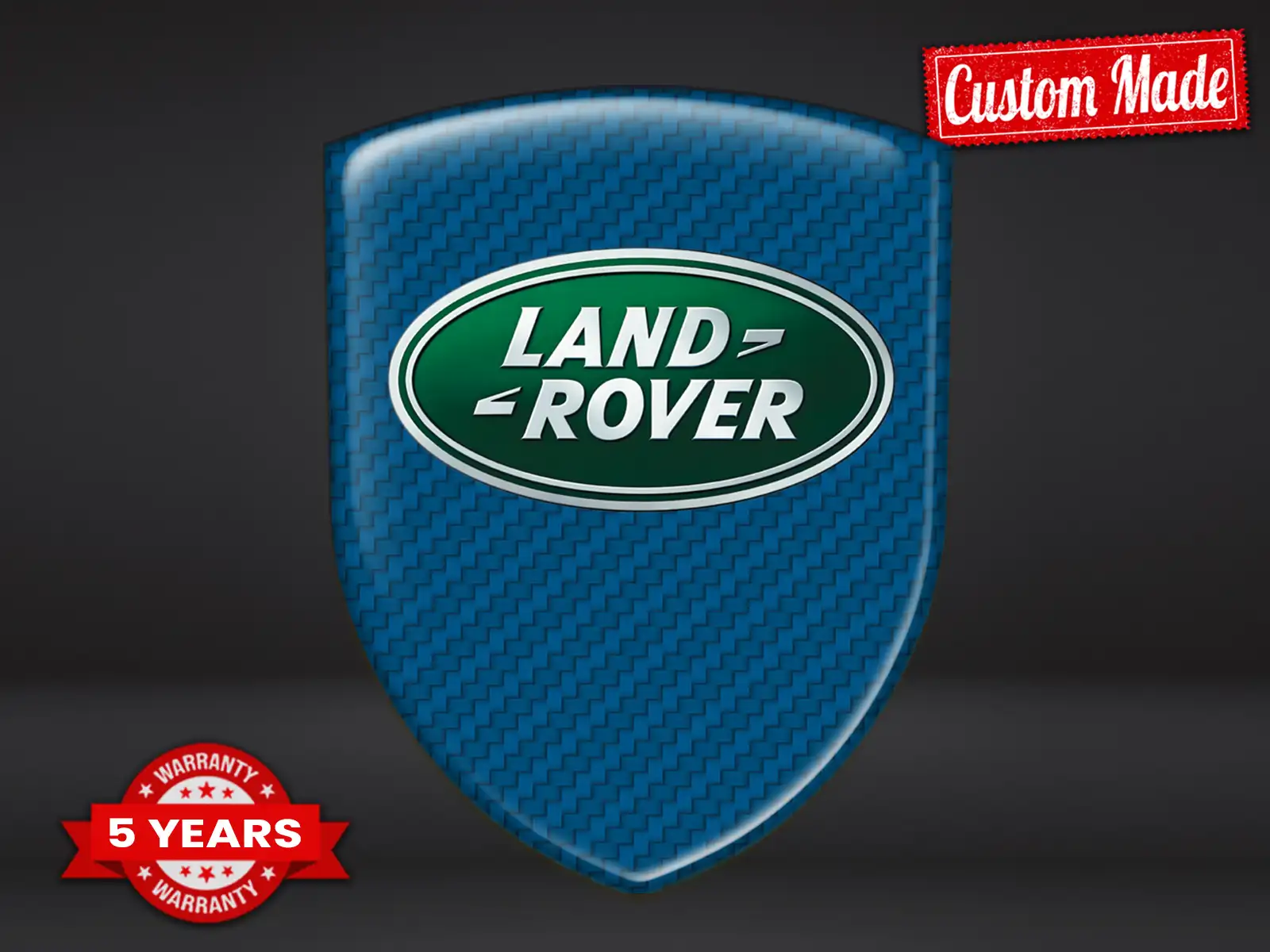 Land Rover Wasserfestes Etikett Premium Universal Anpassbar